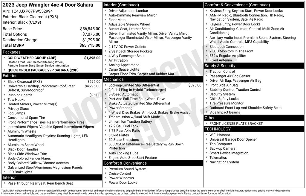 jeep wrangler 4xe 2023 1C4JJXP67PW552994 image jeep wrangler 4xe 2023 1C4JJXP67PW552994 image